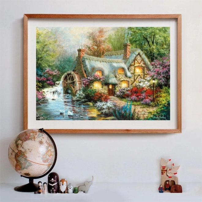 Puzzle 1500 komada Kompaktno utočište na selu