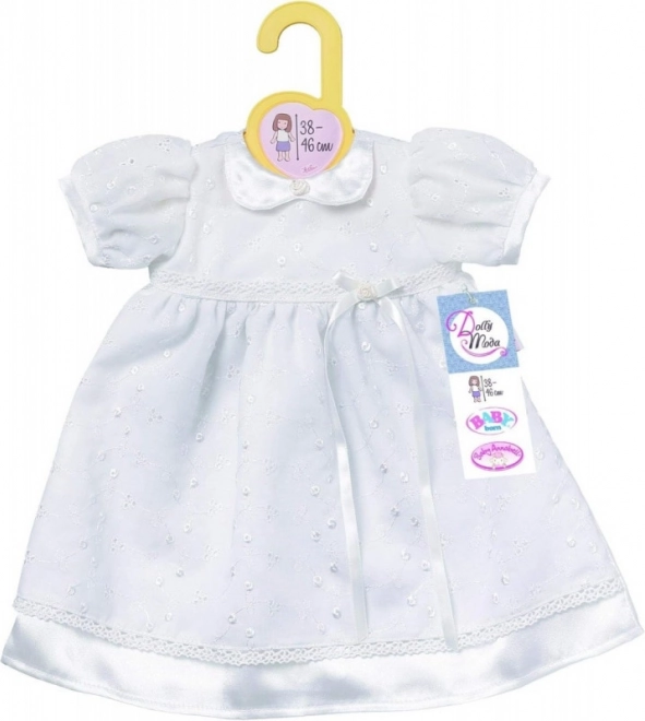 Svečana haljina za krštenje za lutku BABY BORN Dolly Moda 43 cm