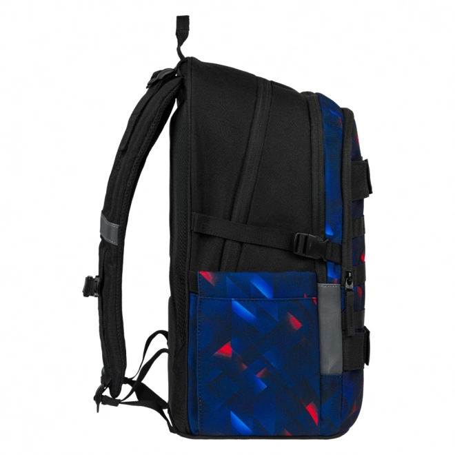 BAAGL set ruksak, pernica i sportska torba Skate Indigo