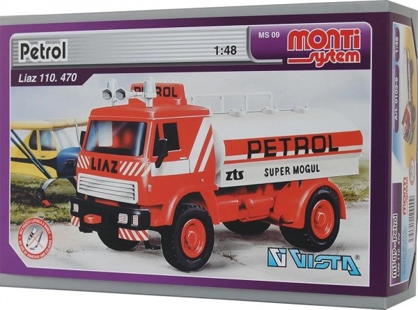Konstrukcijski set Monti System MS 09 Petrol Liaz 1:48 u kutiji 22x15x6cm