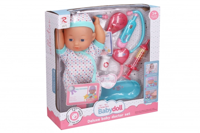 Bolesna beba igraći set 30 cm