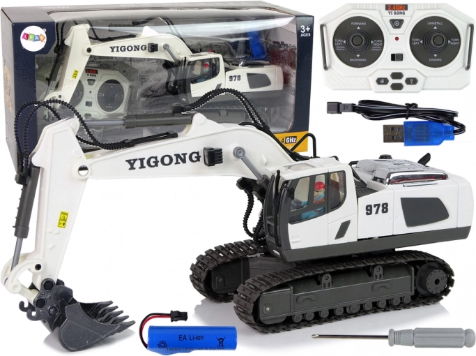 RC gusjeničarski bager 2,4 GHz s daljinskim upravljanjem