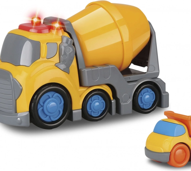 Kiddy kamion miješalica s efektima i mini kiper