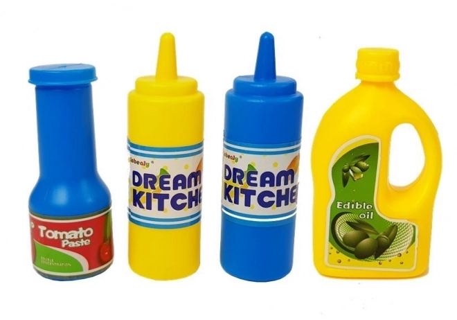 Set plastičnog posuđa Little Cook Pots