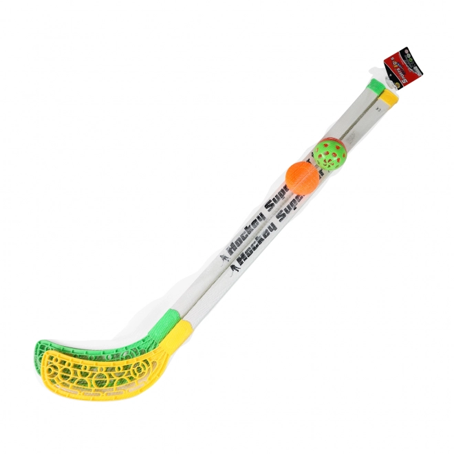 Florbal štapovi s lopticom i pakom 80 cm