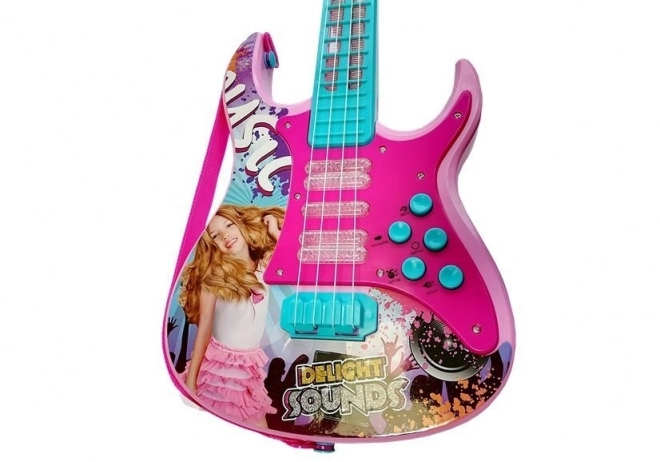 Gitara s mikrofonom Karaoke set