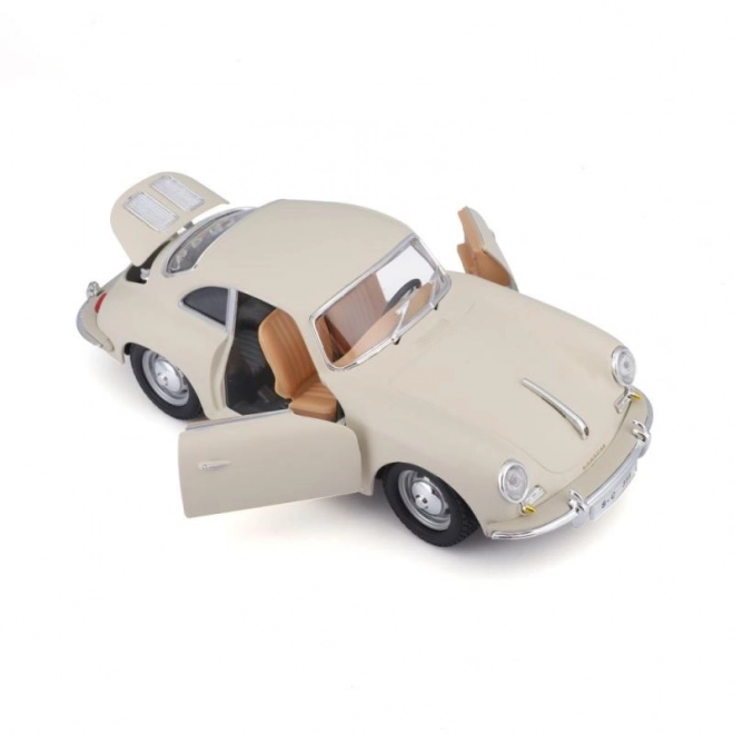 Bburago 1:24 Porsche 356B Coupe (1961) Bjelokost