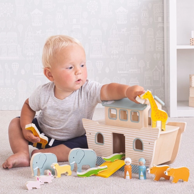 Drvena igračka Noina Arka od Bigjigs Toys
