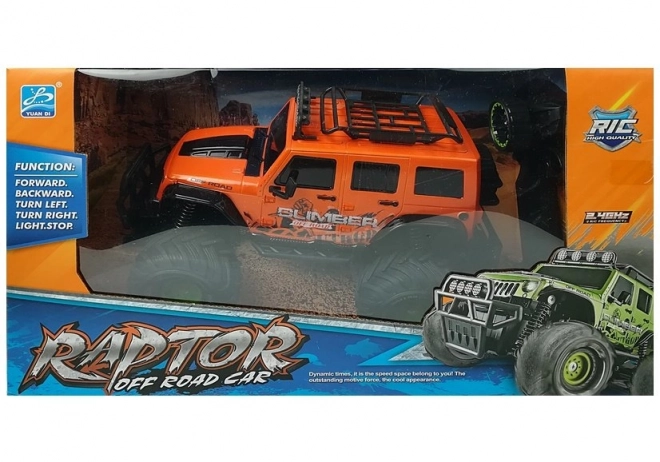 Daljinski upravljani R/C Jeep Orange 2.4G