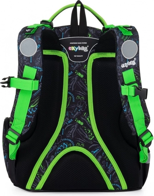 OXYBAG Školski set 3 komada OXY GO Dino