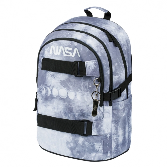 BAAGL Školski ruksak Skate NASA Grey