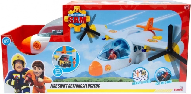 Brzi spasilački avion 42 cm Vatrogasac Sam