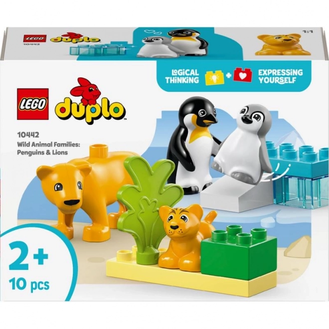 Lego Duplo Obitelj divljih životinja: Pingvini i lavovi