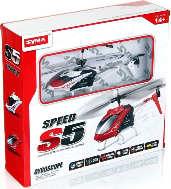 Daljinski upravljani helikopter SYMA S5 3CH – Bijela