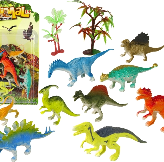 Set figurica dinosaura 9 kom – šarene prapovijesne igračke