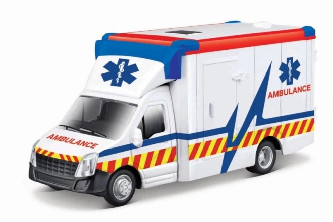 Ambulance s nosiljkom Bburago 1:43