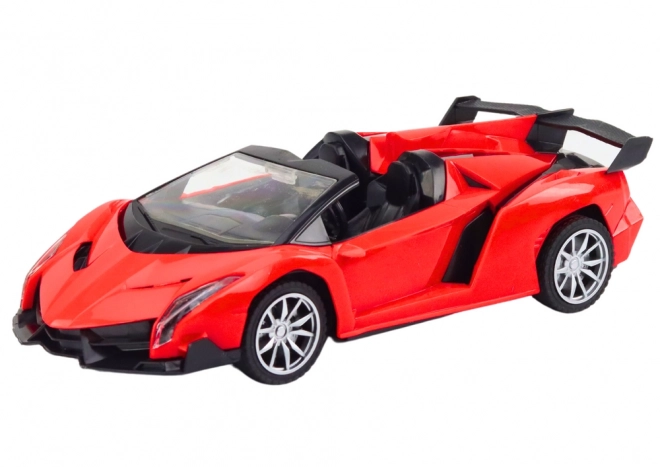 Crveni sportski zabavni RC automobil 1:18