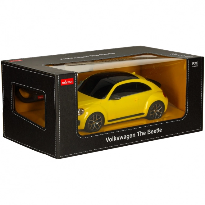 Auto na daljinsko upravljanje R/C Volkswagen Beetle Rastar 1:14 žuto