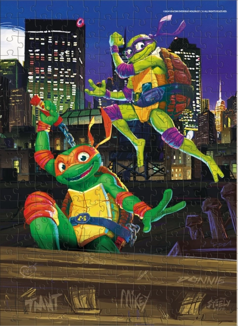 Puzzle Ninja Kornjače: Donatello i Michelangelo