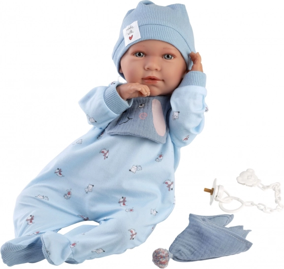 Odjeca za lutku novorođenče New Born veličina 40–42 cm s dodacima