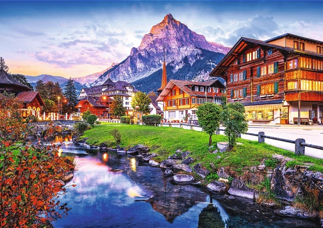 Puzzle od 1000 dijelova – alpski grad u Švicarskoj PHOTO ODYSSEY TREFL