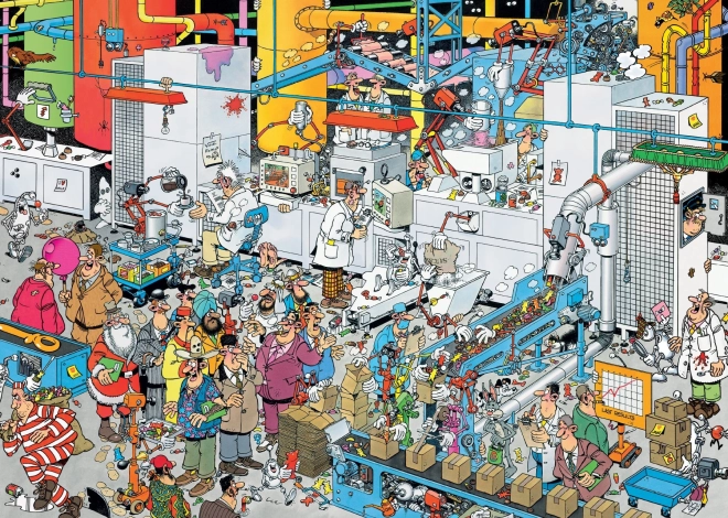 JUMBO puzzle Tvornica slatkiša 500 dijelova