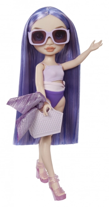 Rainbow High Fashion lutka u kupaćem kostimu - Violet Willow