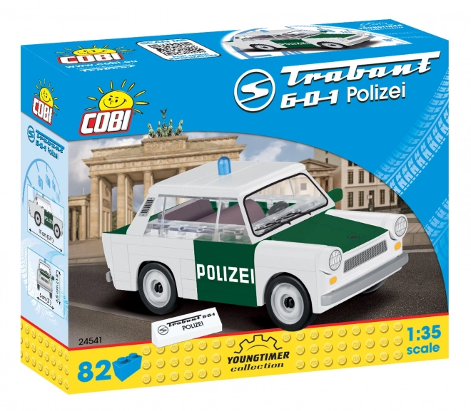 COBI 24541 Trabant 601 Policija, 1:35, 82 k