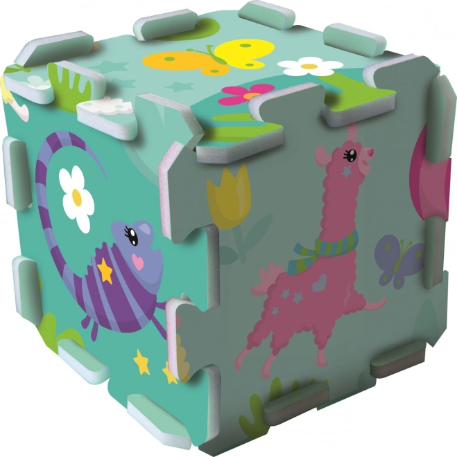 Pjenaste puzzle vesele lame TrefL