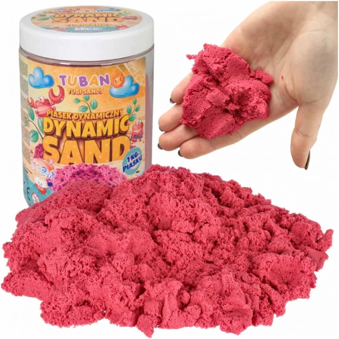 Ružičasti dinamički pijesak 1 kg