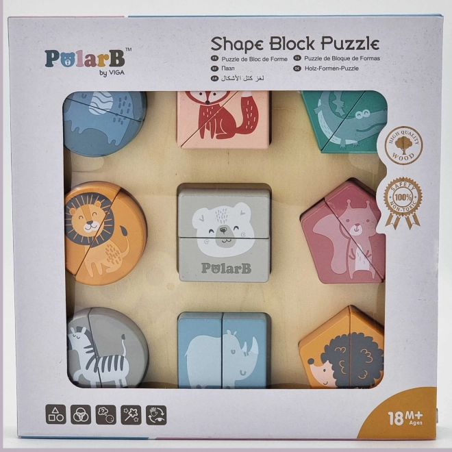 Oblikovne puzzle PolarB
