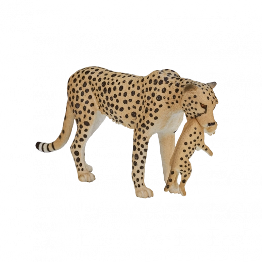 Mojo gepard s mladunčetom – realistična figurica za djecu i kolekcionare