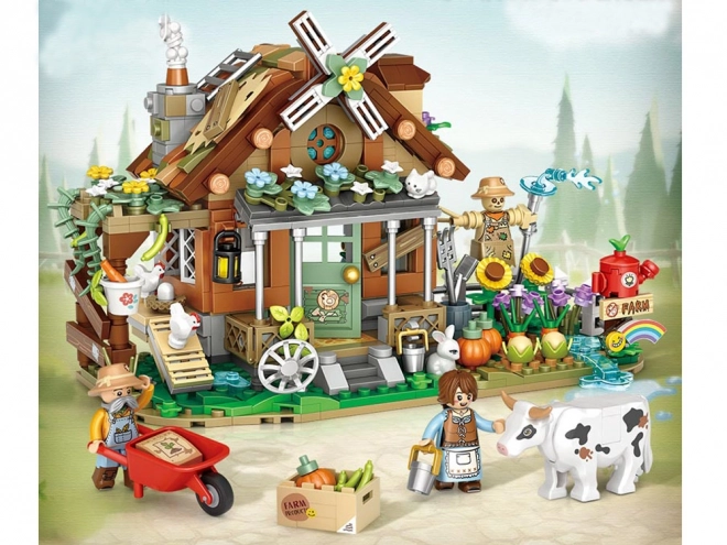 Kreativni građevni set Farma Vrt Farma 899 ele ZA5344