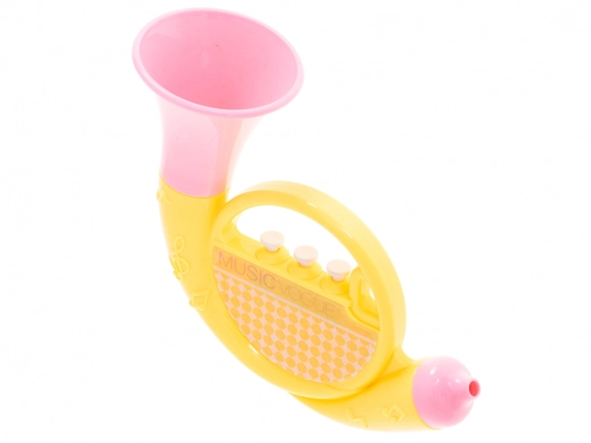 Set pastelnih glazbenih instrumenata