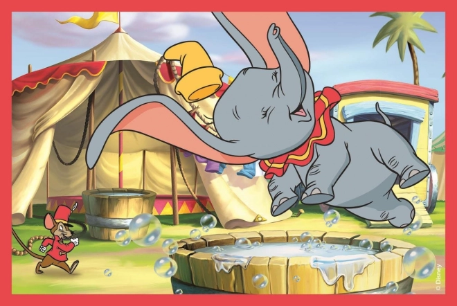 CLEMENTONI Slagalica kocke Disney klasika, 6 kocki