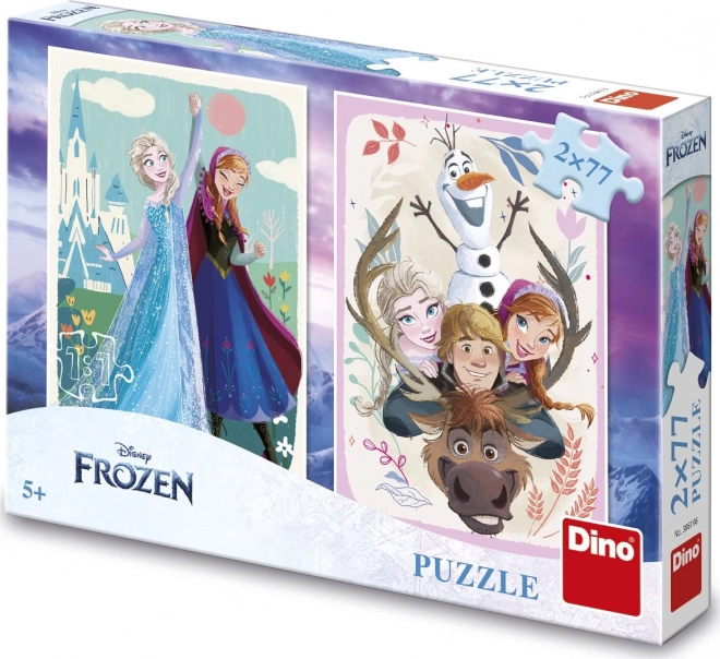 Zagonetka Ledena kraljevstva: Anna i Elsa 2x77 dijelova