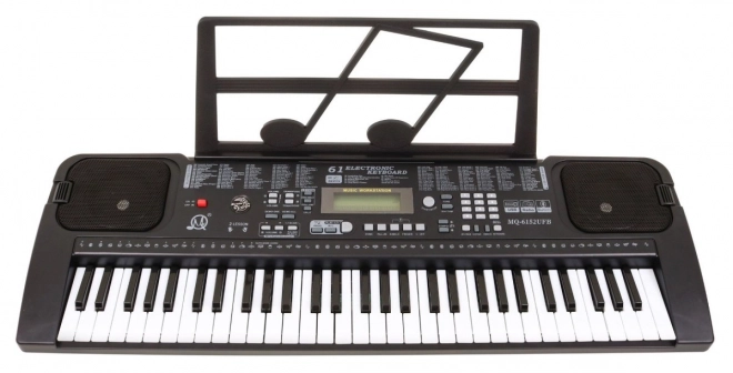 Tipkovnica s mikrofonom za djecu 5+ Taktometar USB MP3 Radio - Model br. 6152
