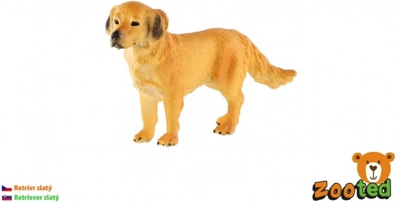 Figura zlatni retriver plastična 10 cm