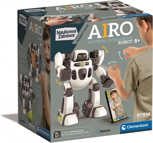 Robot AIRO – interaktivni obrazovna konstrukcijska igra s umjetnom inteligencijom od Clementonija