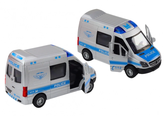 Policijski auto 1:32 s otvarajućim vratima, svjetlima i zvukovima