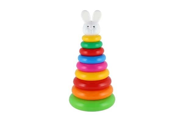 Složivi prstenasti toranj plast 28 cm različite boje u mreži 12m+