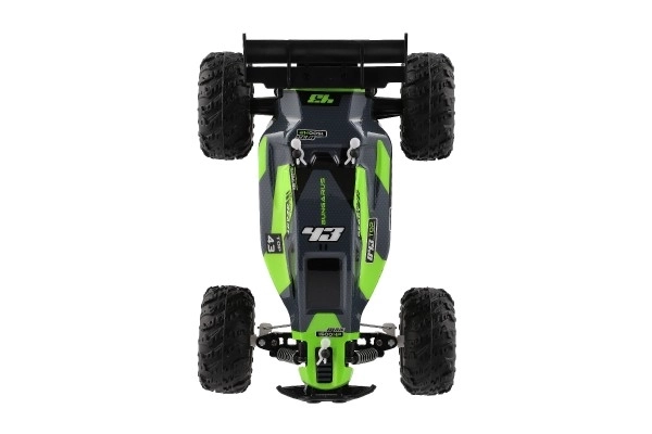 Auto RC Buggy brzine 2,4GHz plastika 25cm na baterije u kutiji 31x14x18cm – Zelena