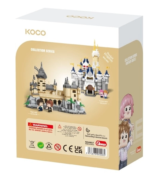 Konstrukcija KOCO Magički dvorac plastični model