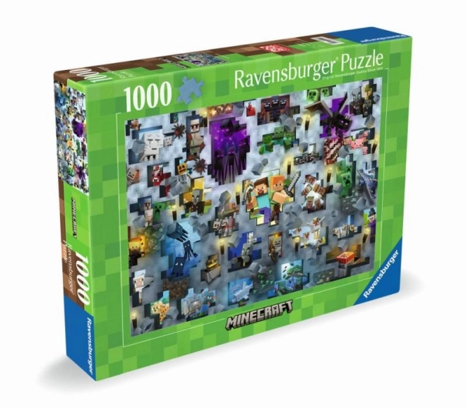 Izazovni Puzzle: Minecraft 1000 dijelova