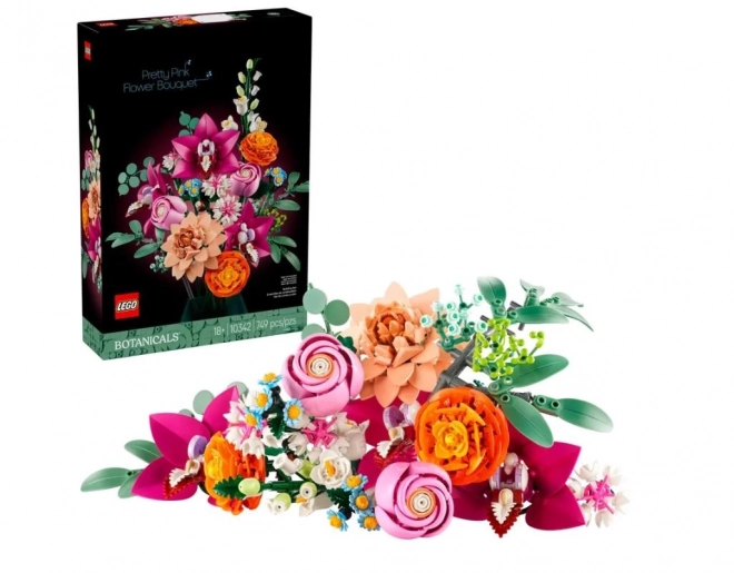 Lego Botanicals prekrasni buket ružičastog cvijeća