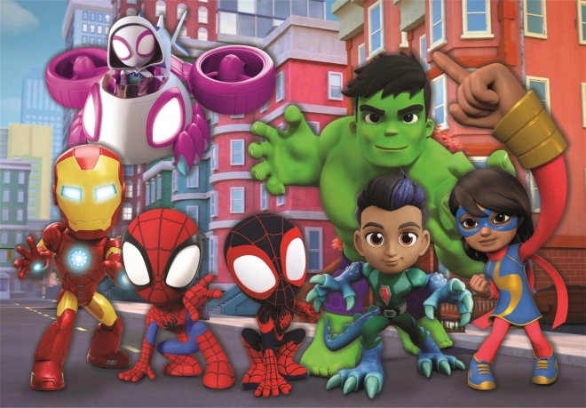 CLEMENTONI Puzzle Spidey i njegovi nevjerojatni prijatelji MAXI 24 dijela