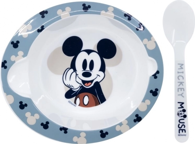 STOR zdjela s žlicom Mickey Mouse