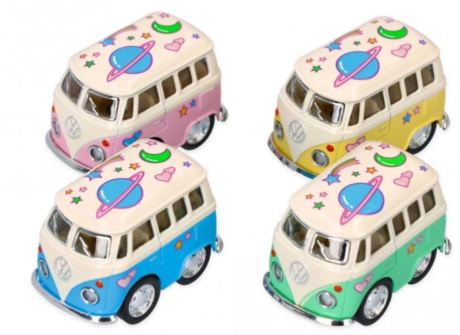 Metalni model Volkswagen mini kombija 5cm