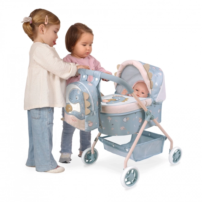 DeCuevas 86080 Moja prva kolica za lutke s ruksakom COCO 2024 - 56 cm