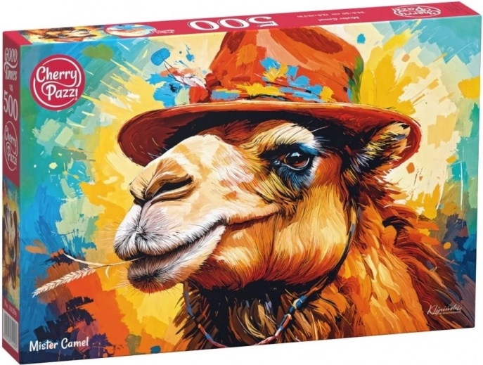 Puzzle CHERRY PAZZI – deva u šeširu, 500 dijelova